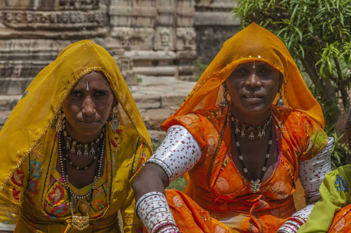 43 - India - Chittorgarh - mujeres